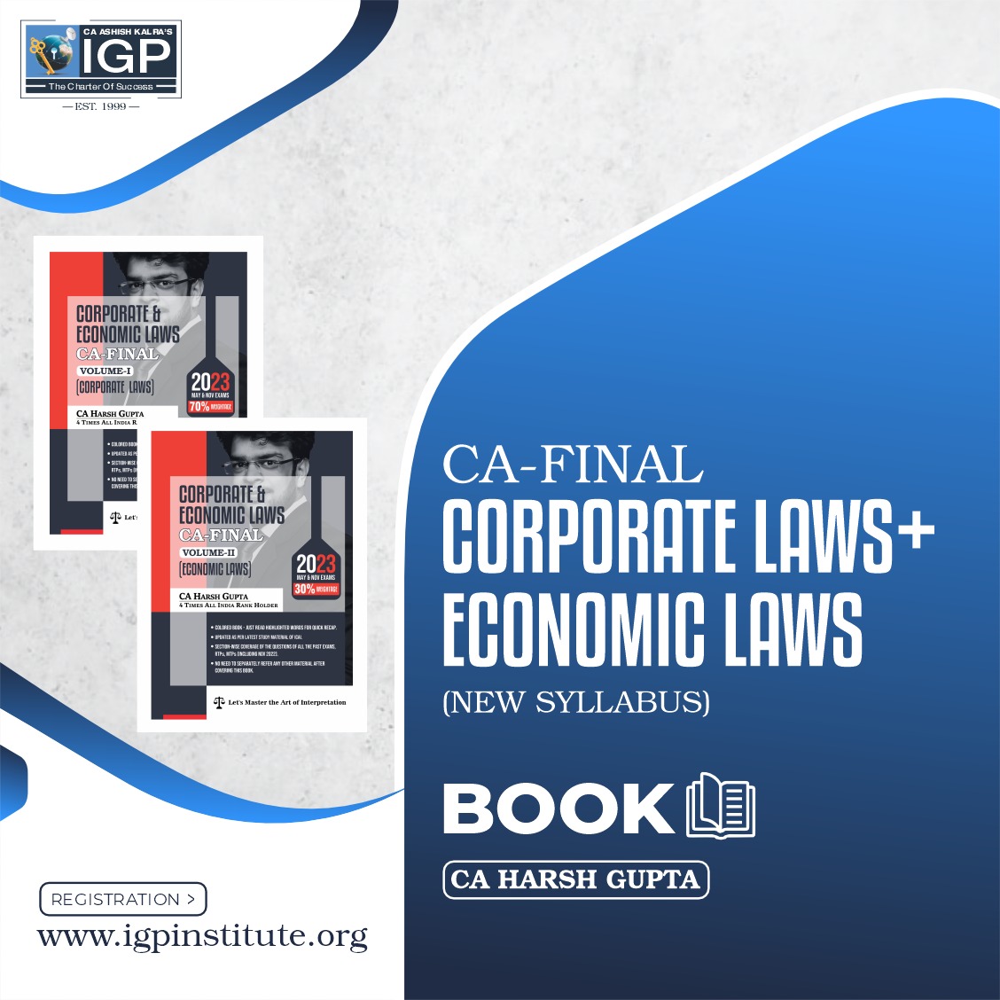 CA Final - Corporate & Economic Law May & Nov 2023-CA-Final-Law- CA Harsh Gupta